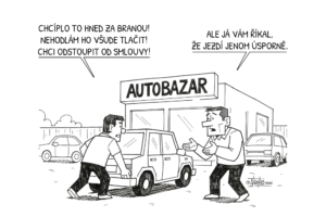 autobazar garantoval nízkou spotřebu