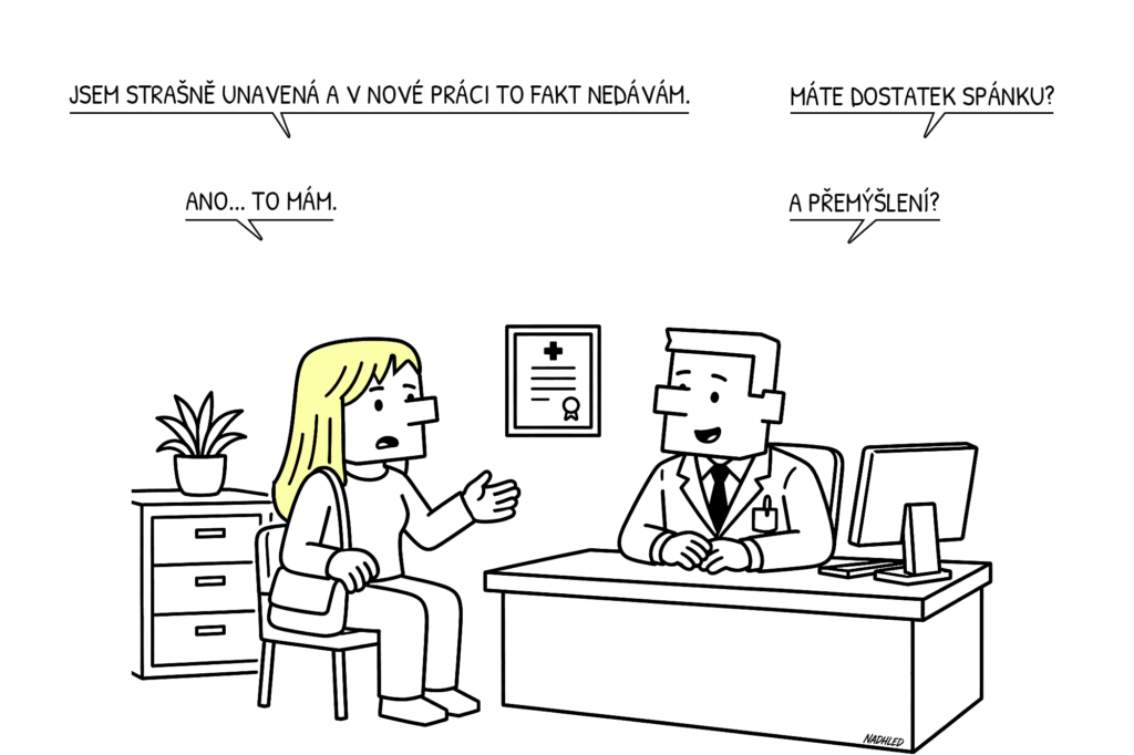 blondýnka u doktora barva