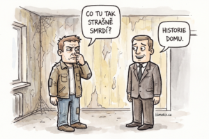 Tenhle dům má všechno. Plíseň, smrad… i historii dům s bohatou historií