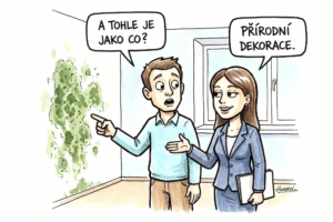 plesnivý byt