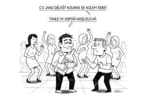 Po deseti pivech konečně našel někoho, kdo mu rozumí po deseti pivech začal flirtovat