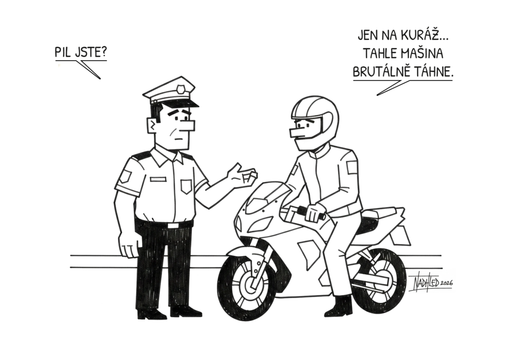 policajt chtěl dechovou zkoušku