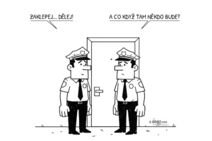 policajti v akci taktika někdy selže