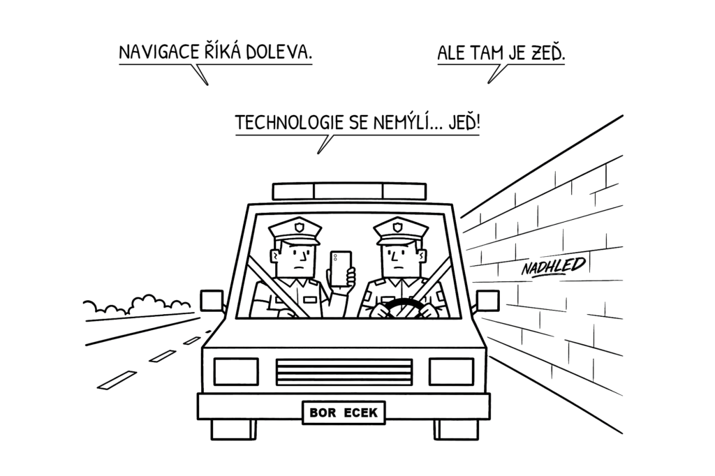 policie a navigace