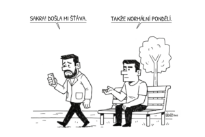 Tenhle obrázek dokonale popisuje každé pondělí pondělí bez šťávy