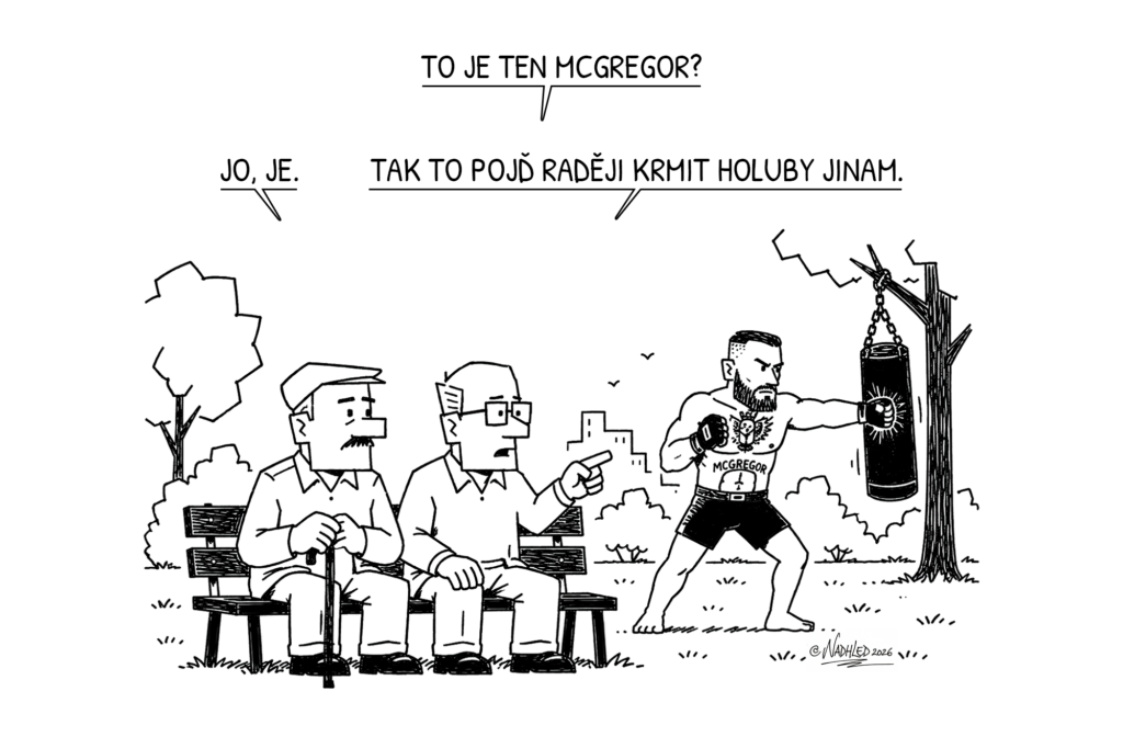 dva důchodci a mcgregor