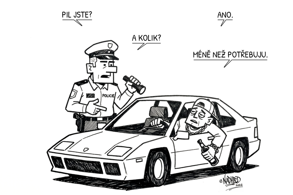 policista zastavil namistrovaného opilce