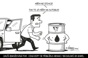 ropa opět zdražuje