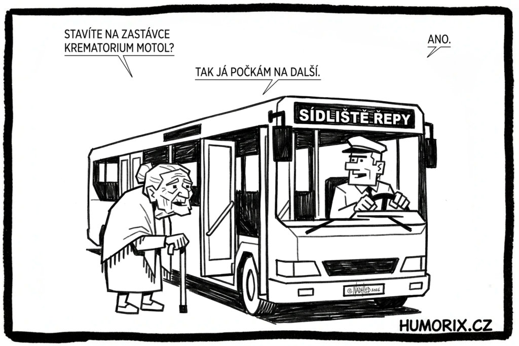 opatrná pražská babička