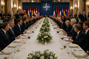 Spor kolem summitu NATO pokračuje večeře nato