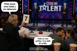 Zeman otevřel hodnoticí okénko. Známky rozdával Pavlovi i Babišovi zeman otevřel hodnoticí okénko logo